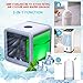 YACHANCE Personal Space air Cooler Portable air Conditioner Fan evaporative Cooler Desk Fan Mini Small ac Unit Cooling Fan Swamp USB Desktop Cooling Fan