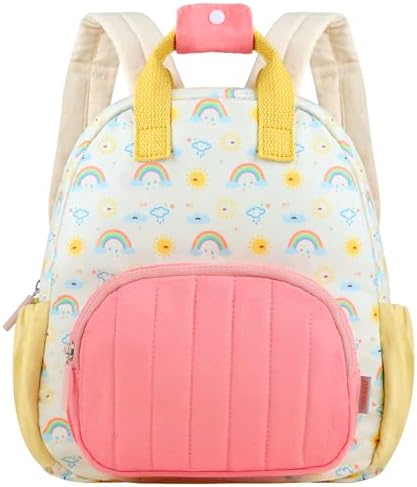 Amazon.com | MNSRUU Toddler Backpack, Rainbow Kids Backpack  display picture 3