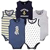 Hudson Baby Unisex Baby Cotton Sleeveless Bodysuits, Sailor Dog, 18-24 Months Hudson Baby Unisex Baby Cotton Sleeveless Bodysuits, Sailor Dog, 18-24 Months