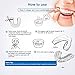 Kids Mouth Guard for Grinding Teeth, Pack of 4 Night sleep Teeth Guards, Eliminates TMJ & Teeth Clenching, Stops Bruxism, Teeth Whitening Tray, Sport Athletic Mouth Guard (kid Size only fit for kids)