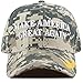 The Hat Depot Exclusive 45th President Trump Make America Great Again 3D Cap (Digital Camo-Flag)