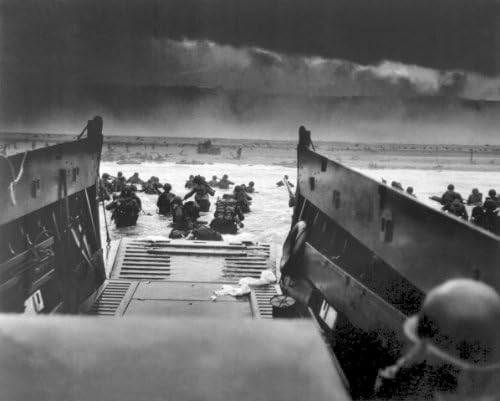 Photographs - New 8x10 World War II Photo: D-Day Invasion Normandy, 1944