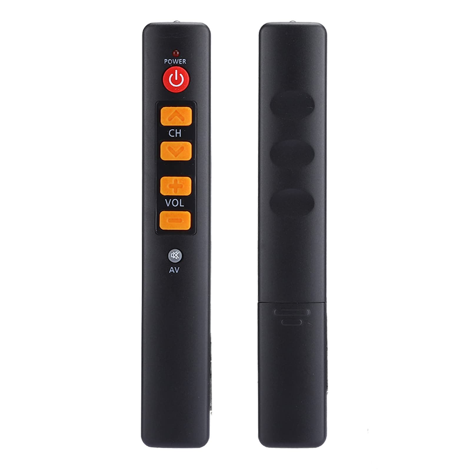 Photo 1 of Learning Remote Control with Big Buttons, 6 Keys Universal Remote Control Smart Controller for TV STB DVD HiFi VCR(Orange)