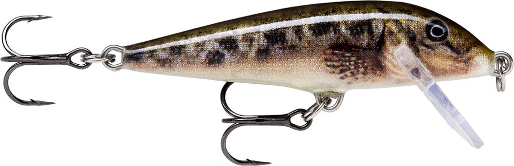 Rapala CountDown Lure with Two No. 7 Hooks, 1.5-2.4 m Swimming Depth, 7 cm Size, Live Sculpin