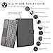 Cooper TOUCHPAD Executive Keyboard case Compatible with Nvidia Shield Tablet | 2-in-1 Bluetooth Wireless Keyboard with Touchpad & Leather Folio Cover | Touchpad Mouse (Black)