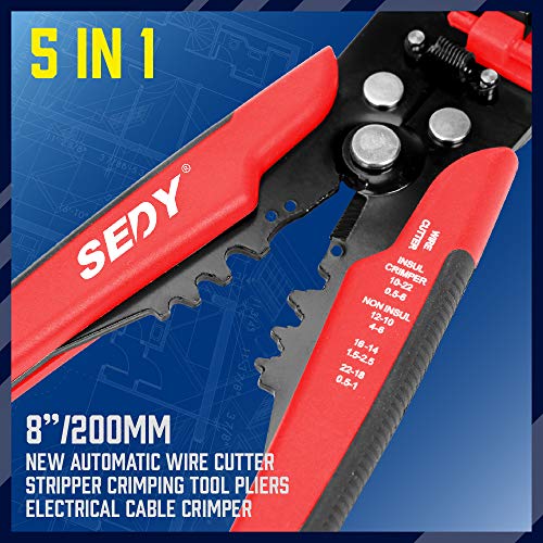 image for SEDY Wire Stripping Tool, Self-adjusting 8