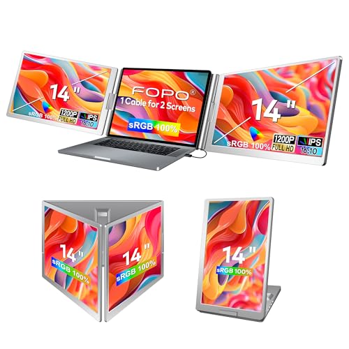 FOPO Triple Laptop Screen Extender