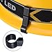 Canomo Pack of 24 Helmet Headlamp Clips Hardhat Hooks for Helmet, Hard Hat, Safety Cap, Black