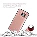 CaseHaven Galaxy S7 Wallet Case, Pull-out Tab, 2 Card Holder ID Slot, Protective Leather Drop Protection Card Case For Samsung Galaxy S7 - Rose Gold