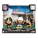 Lil' Teammates 3 Figurine Pittsburgh Steelers NFL Team Set (Pack of 3)
