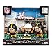Lil' Teammates 3 Figurine Pittsburgh Steelers NFL Team Set (Pack of 3)