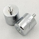 High Quality SUN Style Motorbike Hand Bar Ends For Suzuki Gsxr 600 750 1000 1100 Hayabusa Gsx1300 R 1999-2012 Chrome
