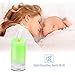 Essential Oil Diffuser Tenswall Ultrasonic Aroma Cool Mist 100ml Aromatherapy Humidifier with 7 Color LED Lights Changing for Home Office Bedroom