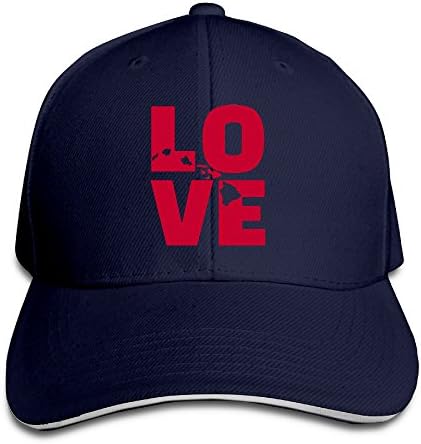 Hawaii Love Unisex Fashion Hat