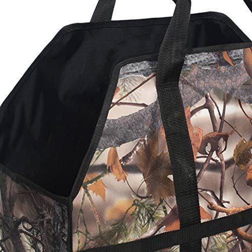 Nrpfell Firewood Log Carrier Heavy Duty Log Tote Bag with Handles Oxford Bag for Carrying Wood - Thumbnail 5