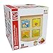 Hape Friendship Wooden Activity Center Play Cube | 5-1 Learning Puzzle Toy for Toddlers | Five Sided Educational Maze Pepe & Friends