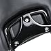 XMT-MOTO Black Detachables Sissy Bar Upright w/Pad +4-Point Docking Hardware Kit(Replace for Part Number 52300354) fits for Harley-Davidson Touring Models 2014-2020