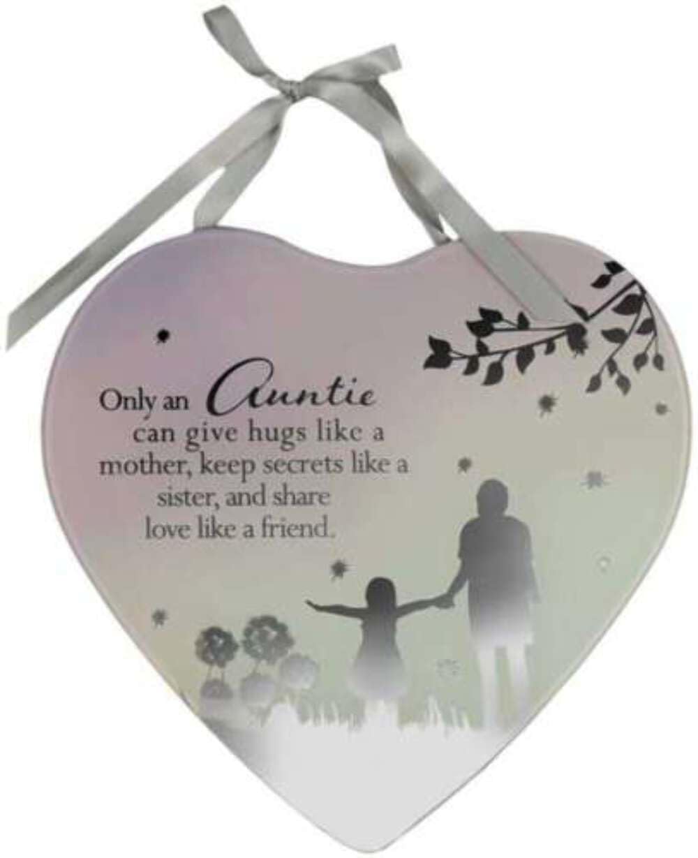 Juliana Reflections From The Heart Mirror Plaque - Auntie