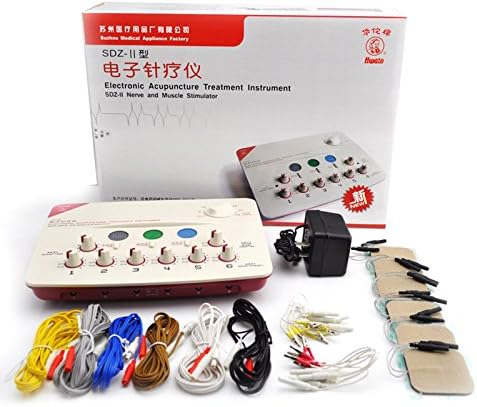 Hwato SDZ-II Electronic Acupuncture Needles low frequency pulse current to stimulate the meridian points 6 Output Channel