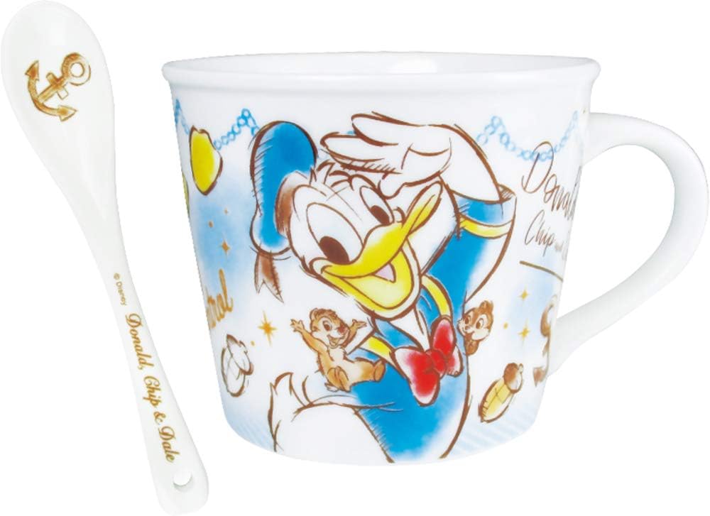 Spoon With Mug Donald Duck Chip & Dale 260ml Dd Likeyou Dn-5524366Dc