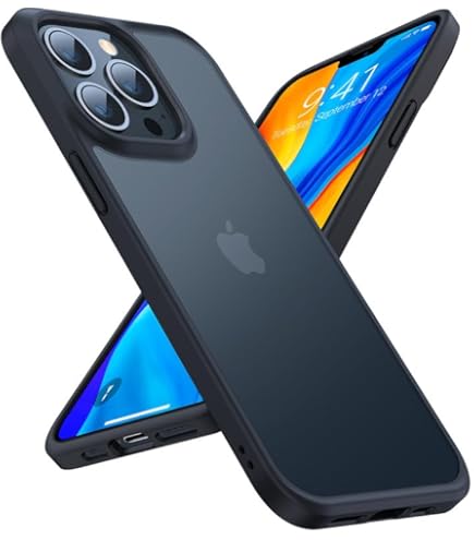 Amazon.com: TORRAS Shockproof for iPhone 15 Pro Max Case Blue