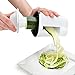 Spiralizer Vegetable Spiral Slicer with Juicer and Peeler Bundle - 2-IN-1 Veggie Cutter Zucchini Noodle Pasta Maker for Healthy Spaghetti Zoodles - Best Kitchen Spiralizers Julienne Vegetables