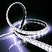 SUPERNIGHT (TM) 16.4FT 5M SMD 5050 Waterproof 300LEDs Cool White LED Flash Strip Light,LED Flexible Ribbon Lighting Strip,12V 60W