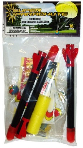 D+L Super Parachute Accessories for Super Stomp Rocket
