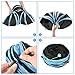 SlowTon Cat Tunnel Toy, Crackle Paper Collapsible Tube Three Connected Run Road Way Tunnel Catnip House with Fun Ball Puzzle Exercising and Playing for Kitten Rabbits and Small Dogs Xmas Gift