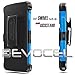 Droid Turbo 2 Case, Evocel [Generation Series] Belt Clip Holster, Kickstand, HD Screen Protector, Dual Layer for Motorola Droid Turbo 2 (XT1585/ 2015 Release), Blue (EVO-MOTXT1585-AB202)