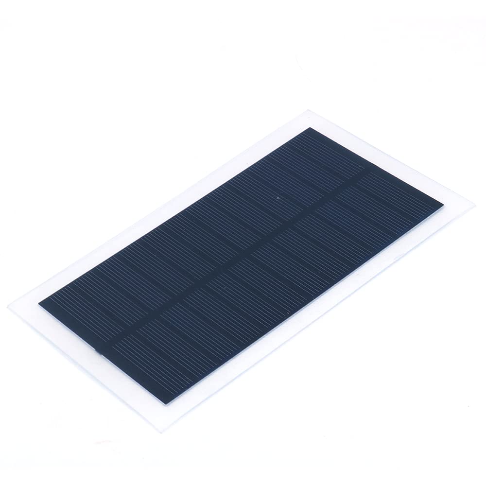 ZONADAH 1.75W 6V Mini Solar Panel Kit, Batter Charger, DIY Home, Science School Projects, Camping,Fishing, Hiking Outdoor Garden Light Charging tools