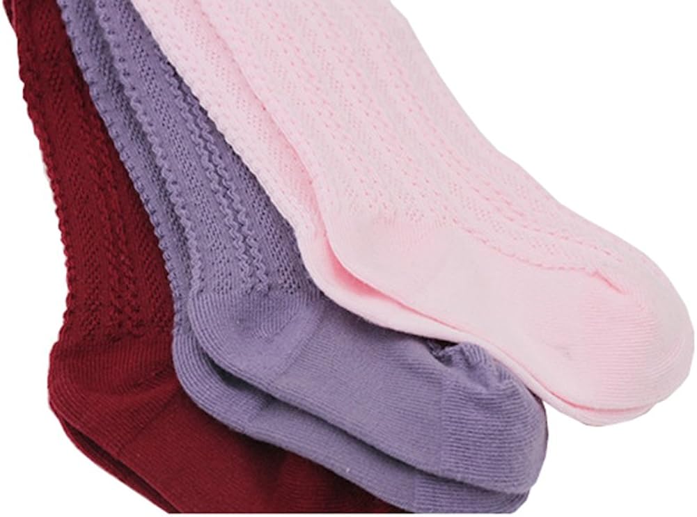Taiycyxgan Baby Kid Girls Winter Tights Cable Knit Tights 6 Pack Leggings Stocking Pants: Clothing