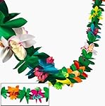 Tissue Flower Garland by Fun Express (1-Pack)