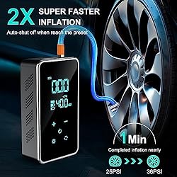 Tire Inflator Portable Air Compressor-Air Pump for