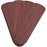 42-Inch RV Oak/Walnut Replacement Fan Blades, Four-Pack | Replacement Fan Blades for 42-Inch Fan | Oak/Walnut | Blades 16½" |