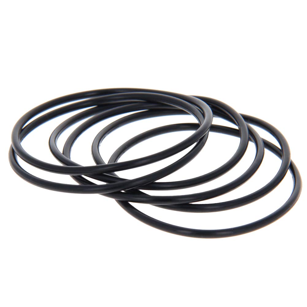 Othmro 10pcs Rubber Washers, Nitrile Seal O-Rings with 55mm OD 50.2mm ID 2.4mm Width, O Rings Gasket Kit for Plumbing