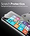 Fosmon Microsoft Lumia 640 Tempered Glass Screen Protector - TOUCH 0.26mm ULTRA THIN (Shatter Proof | Oleophobic Coating) HD Clear Glass Screen Protector for Microsoft Lumia 640-1 Pack