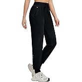 baleaf Women's Joggers Running Hiking Pants with Zipper Pockets Lightweight Athletic Sweatpants Workout Jogging Travel