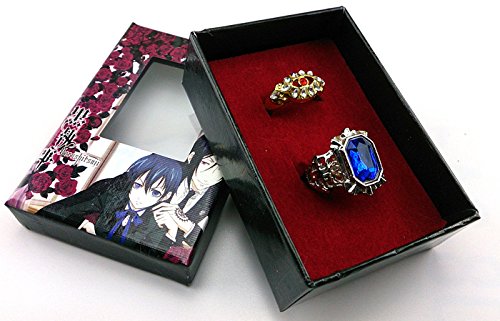 Cosplay 黒執事 Black Butler シエル ファントムハイヴ 指輪 2点セット コスプレ道具 イベント パーティーの買取価格 相場 高価買取なら買取一括比較のウリドキ