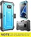 SUPCASE Unicorn Beetle Pro Series Design for Galaxy S7 Edge Case, Full-Body Rugged Holster Case Without Built-in Screen Protector for Samsung Galaxy S7 Edge (2016 Release) (Blue/Black)
