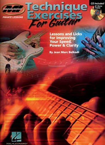 Technique Exercises for Guitar: Private Lessons Series (Musicians Institute: Private Lessons)