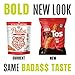 Peatos Crunchy Curls Snacks, Fiery Hot, 3 Ounce (4 Count), Junk Food Taste, Made from Peas, Serious Heat, 4g Protein and 3g Fiber, Pea Plant Protein Snack