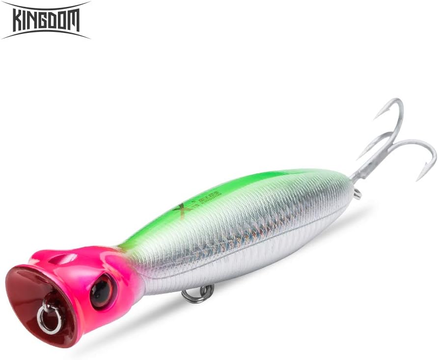 Kingdom Floating Fishing Lure Set Bass with Topwater Floating Rotating Tail Artificial Hard Bait Fishing Lures Swimbaits Slow Sinking Hard Lure Saltwater and Freshwater