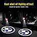 Car Door LED Logo Projector Light,Homose Ghost Shadow Welcome Lights Symbol Emblem Courtesy Step Lights Ground Lamp Kit (For BMW 2 Pack)