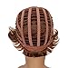 Yuehong Men Short Curly Blonde Wigs Heat Resistant Hair Wigs
