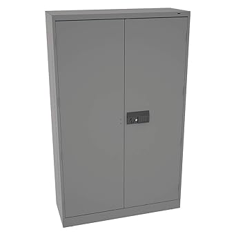 Amazon Com Tennsco J2478suelmg Commercial Storage Cabinet Medium Gray 78 In H X 48 In W X 24 In D Assembled Industrial Scientific