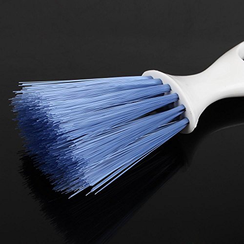 Jscarlife Mini Dust Pan and Brush Set 2 in 1, Small Broom and Dustpan Set The Best Mini Hand Broom,Blue - Thumbnail 6