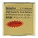 Online-Enterprises 2450mAh High Capacity Gold Battery for HTC EVO 3D / sensation xl / G14 / X515m / G17 Sensation XE Z715e / G18