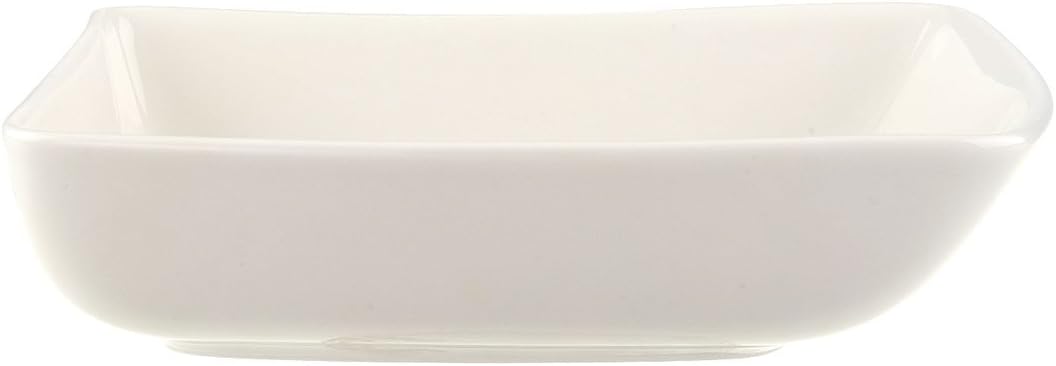 Villeroy & Boch 1025253934 New Wave Square Individual Bowl, 4.75 in, White