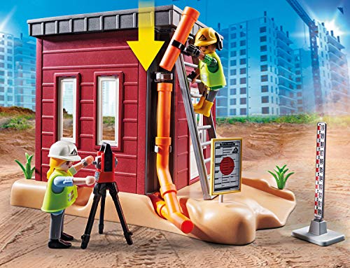 PLAYMOBIL City Action 70443 Construction: Small Excavator with Movable Bucket, with rotating attachment and fixable excavator arm, Toy for Children Ages 5+ – Bild 5